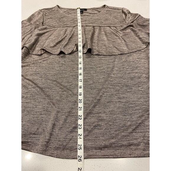 NEW ALYX Womens Blouse Long sleeve Size XL Color Blush - Picture 6 of 6